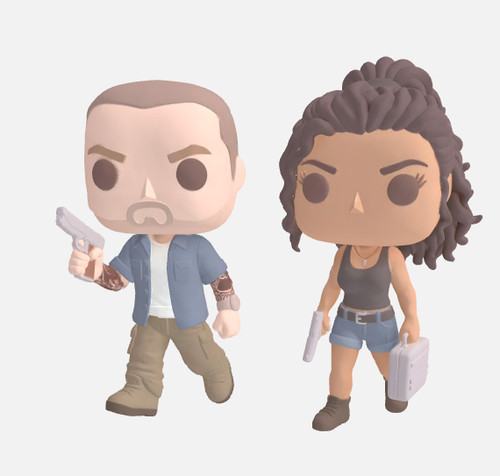 Set action figure custom gta - 2,
