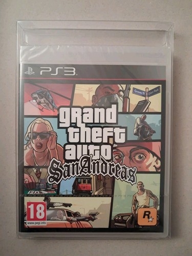 Gta san andreas - ps3, sealed