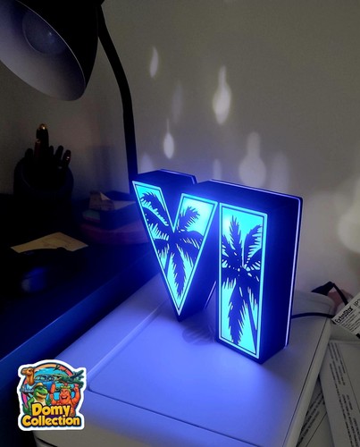 Lampada led gta6 - 3d,