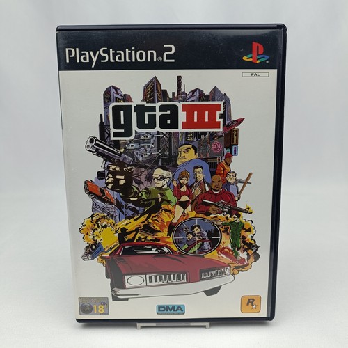 Gta iii grand theft auto - 3, ps2